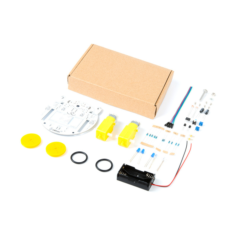 Otronic Robot suiveur de ligne Mini Cat - Éducatif pour les enfants et les étudiants (VOICE)