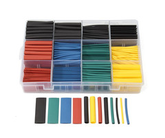 Otronic Ensemble de 530 tubes thermorétractables colorés dans une boîte