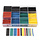 530 Pieces Colorful Heat Shrink Tubing Set in Box