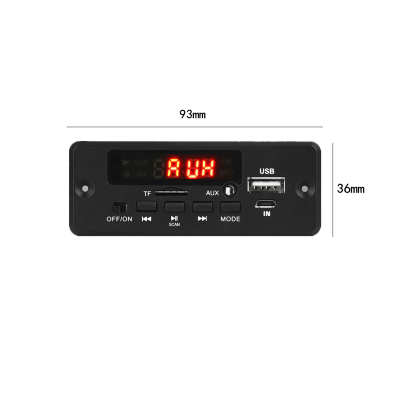 Module intégré Bluetooth MP3 FM V1.1 - Otronic