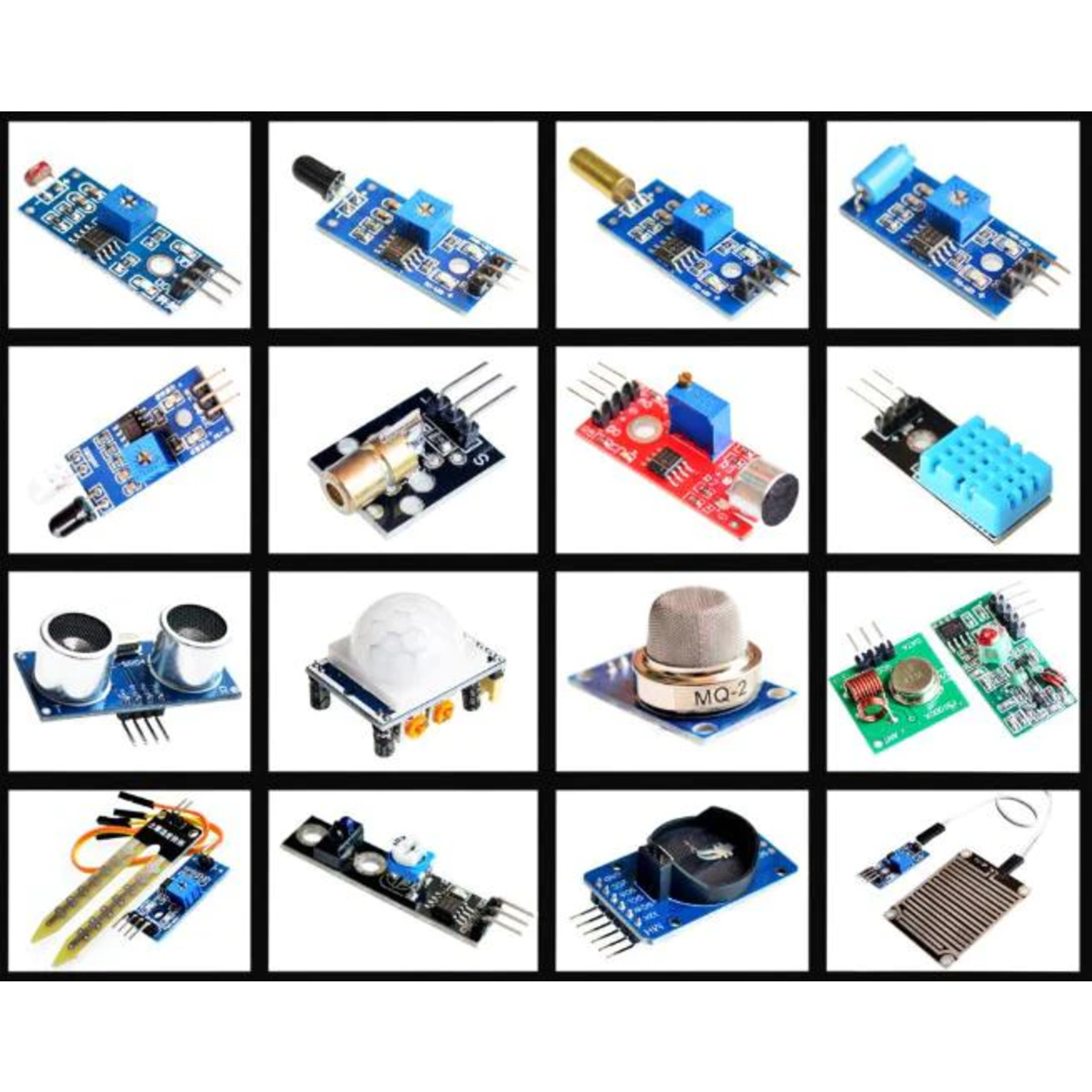 Kit capteur 16 en 1 pour Arduino - Otronic