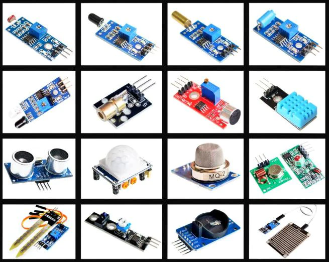Sensors set for Arduino - OTRONIC