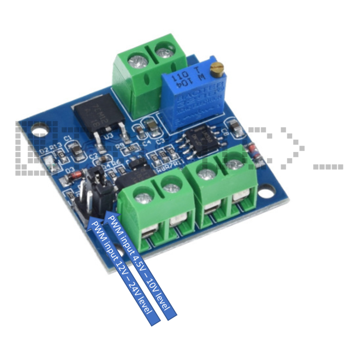 Otronic PWM naar Voltage converter module 0-10V