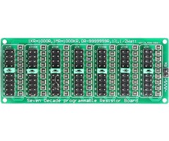 Otronic 7 segments 10 way programmable resistors board