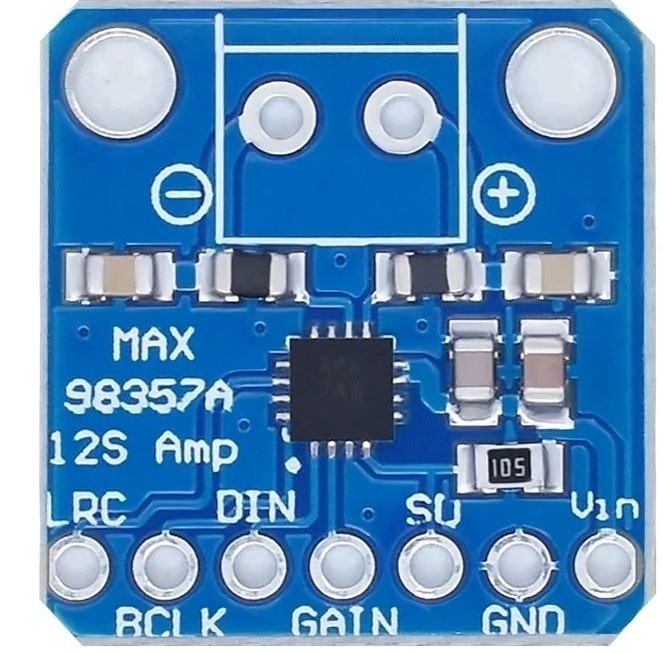 Otronic I2S DAC met 3W versterker - MAX98357A