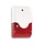 Velleman siren + red strobe in housing with LED SV/PSL3R