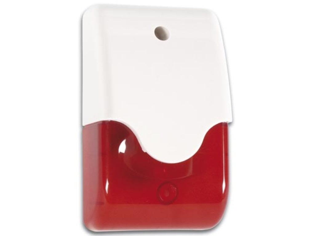 Velleman Velleman siren + red strobe in housing with LED SV/PSL3R