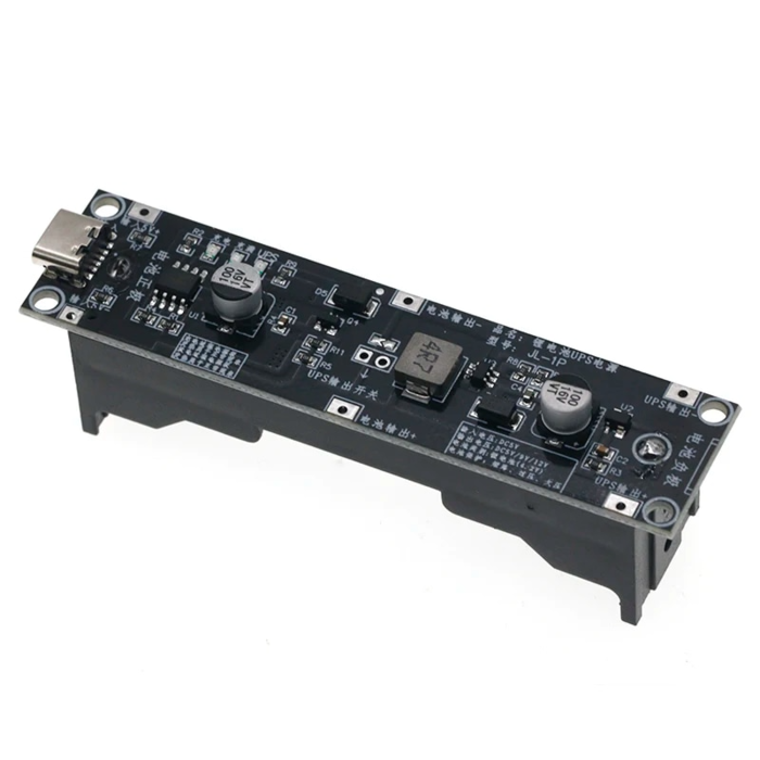 Otronic 18650 Batteriehalter mit Ladegerät und 5V Step-up-Modul (USB-C)