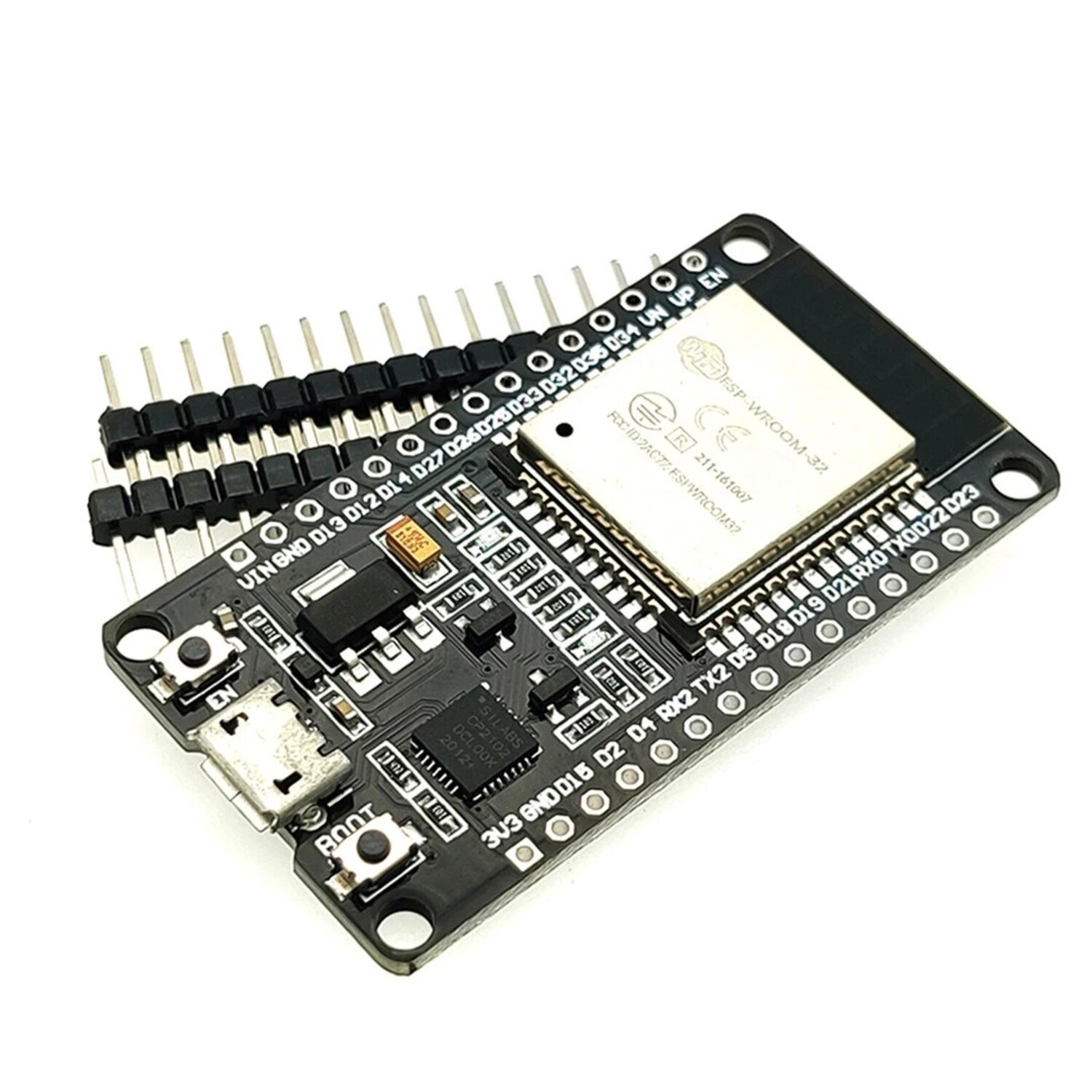 ESP32 WROOM 4Mb Devkit V1 with separate header pins - OTRONIC