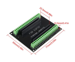 Otronic Breakout-Board mit 38 Pins für ESP32-S mit Schraubklemmen