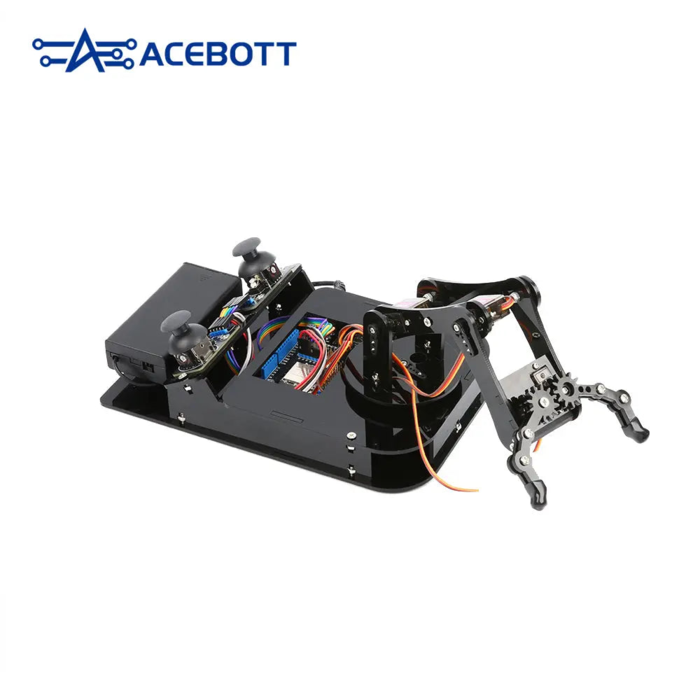Acebott ACEBOTT ESP32 Robot Arm Bestuurbaar en Programmeerbaar | Zelfbouw | STEM