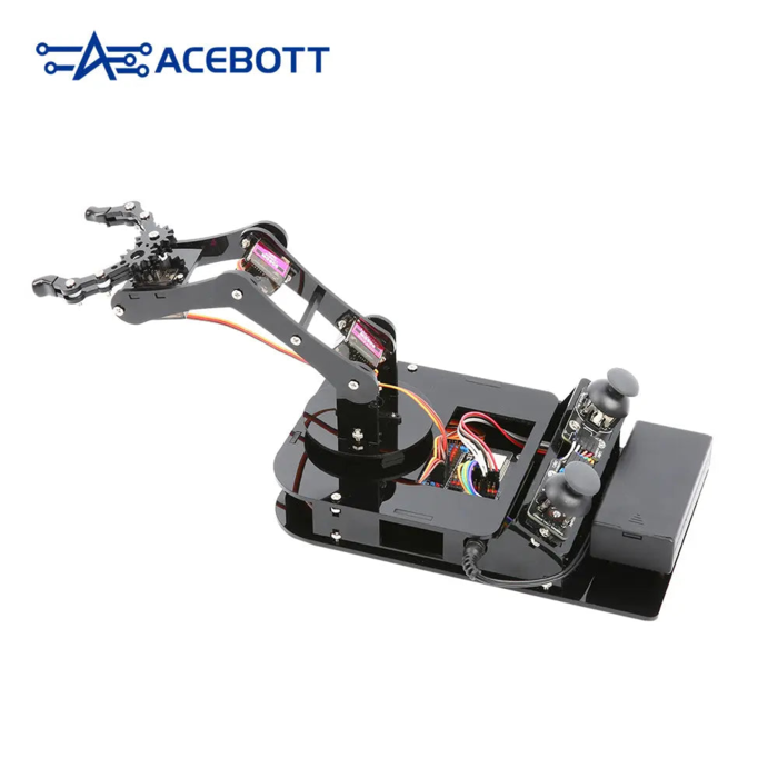 Acebott ACEBOTT ESP32 Robot Arm Bestuurbaar en Programmeerbaar | Zelfbouw | STEM