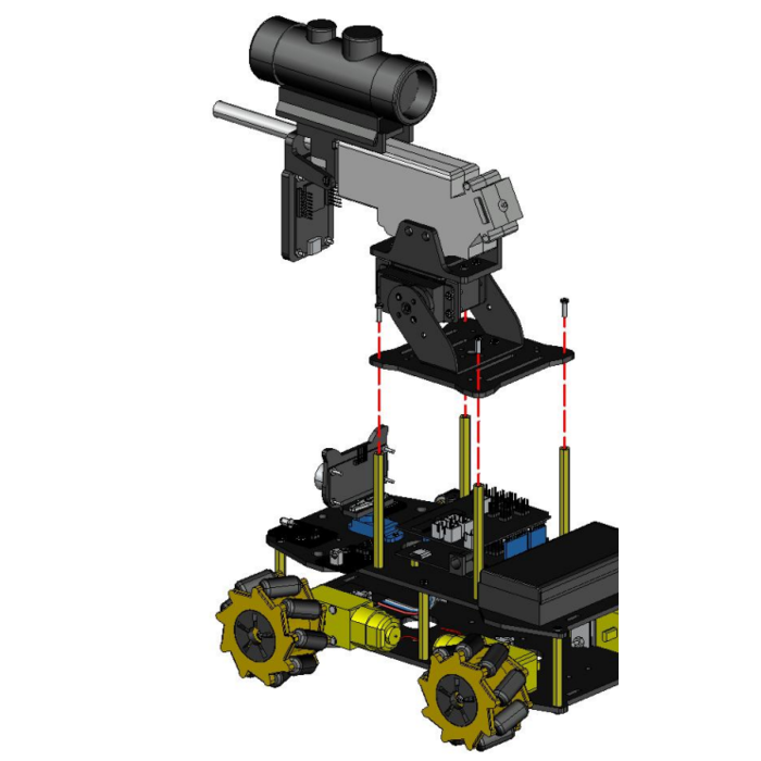 Acebott ACEBOTT Erweiterung Wasserperlenkanone für ESP32 Roboterwagen