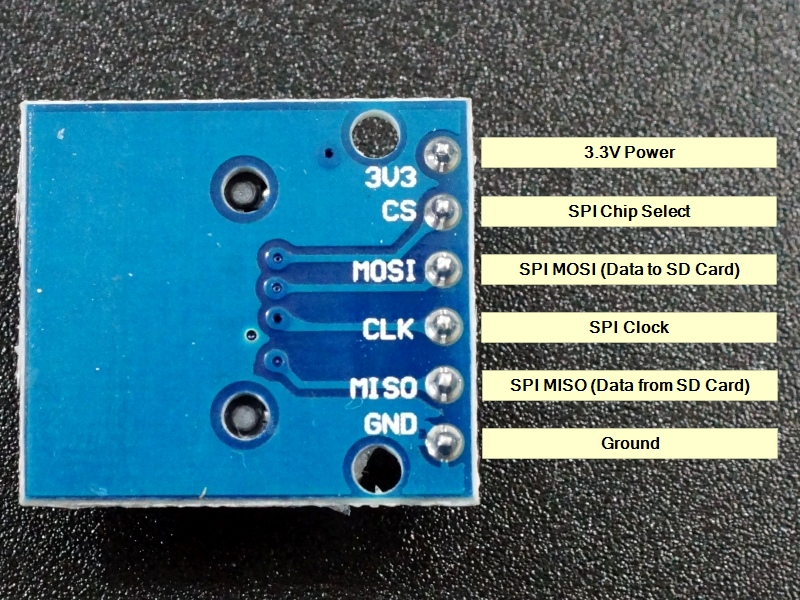 Otronic 3.3V Micro SD card module voor ESP32 | ESP8266