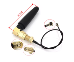 otronic Antenne LoRa 433MHz 3dBi Externe – Avec Connecteur IPEX et SMA