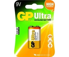 G.P. Batterij Alkaline Ultra 9V 1604Au