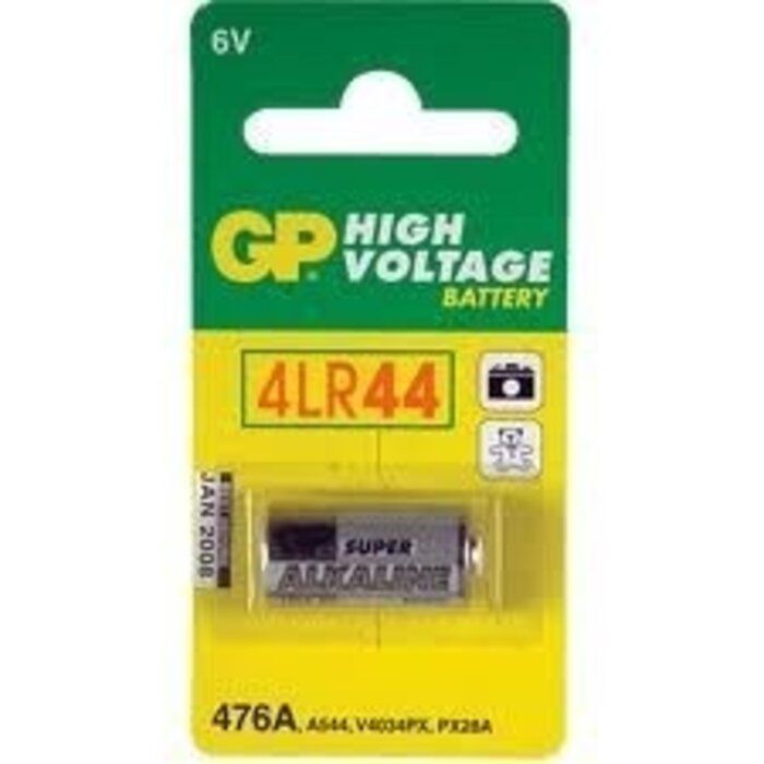 G.P Batterij Rondcell GP28A 6.0V PX28A 476A 4LR44 V4034Px