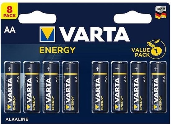 Varta Energy Alkaline AA LR6 Blister 8
