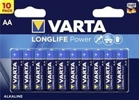 Varta Alkaline AA Batterij 1.5V - Penlite LR6 - 10 Stuks