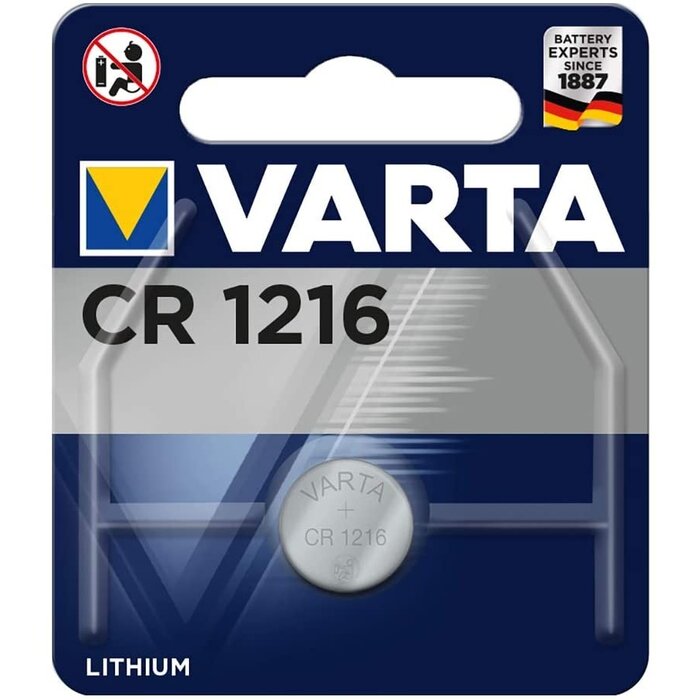 Varta Lithiumzelle CR1216 3 Volt Bls1