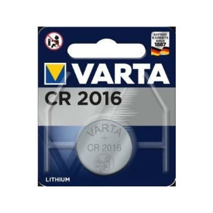 Varta Lithiumcel CR2016 3 Volt Batterij