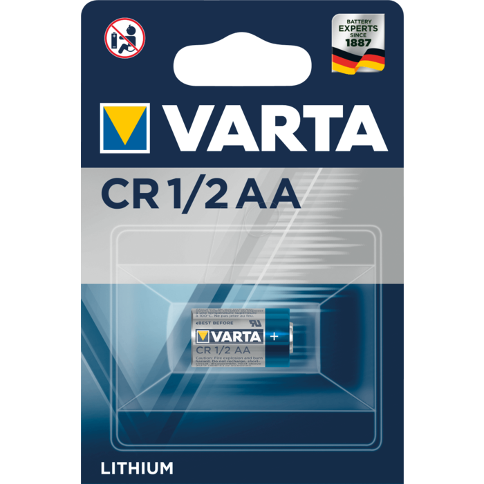 Varta Lithiumzelle CR1/2 AA 3V 6127