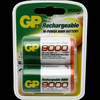 G.P. ReCyko+ Batterie Rechargeable Nimh D-Cell R20 9000Mah 1.2V Bls2