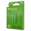 G.P Oplaadbare ReCyko+ Batterij R03 AAA 850mAh 1.2V Blister 2 Stuks