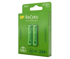 G.P. ReCyko+ Wiederaufladbare Batterie AA R06 2100mAh 1.2V Blister 2
