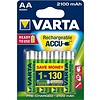 Varta Rechargeable Battery R2Use AA R06 2100mAh Penlite