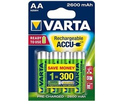 Varta Oplaadbare Batterij R2Use AA R06 2600mAh Penlite
