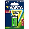 Varta Rechargeable 9Volt Battery R2Use 6Lr61 200mAh