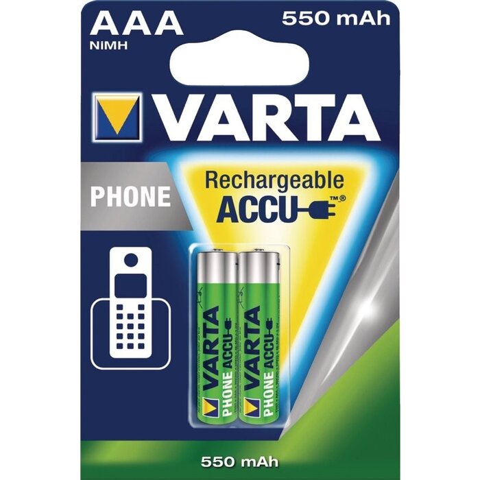 Varta Oplaadbare Batterij R2Use Phone NiMH AAA R03 550mAh