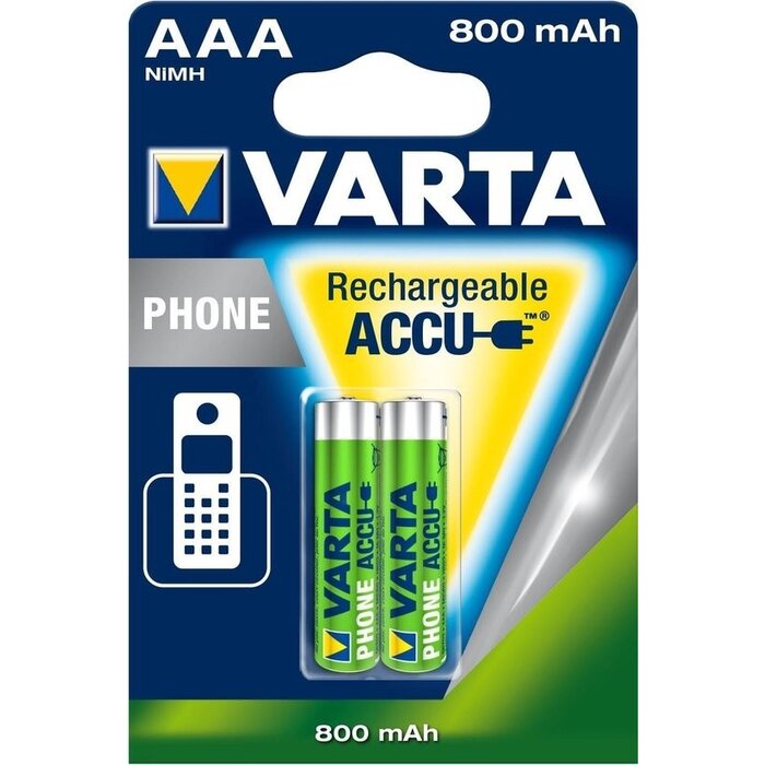 Batterie rechargeable Varta R2Use Phone NiMH AAA R03 800 mAh