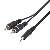 Adaptateur audio GN-4115Nv Jack - Cinch 20 cm - 3.5 mm Femelle St. - 2x Cinch