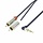 Prise Audio Angulaire Tulp Slimline 1.0M 3.5Mm 2x