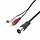 GN-4101 Audio Din-Cinch Verbindungskabel 1,50m - 5,0mm - DIN Male zu 2x Cinch Male