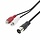 GN-4001 Audio DIN zu Cinch Kabel 20 cm - DIN Stecker zu 2x Cinch Buchse