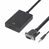 GN-5723 VGA zu HDMI Konverter mit Audio In und HDMI Aus
