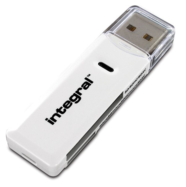 Integral Mobile Card Reader USB 2.0 for SD and MicroSD