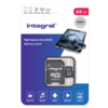 Integral 64GB V10 High Speed microSDXC Karte Class 10 100MB/s mit SD-Adapter
