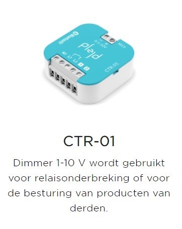 Plejd CTR-01 Dimmer 0-10V 16A for 1-10V and relay switching