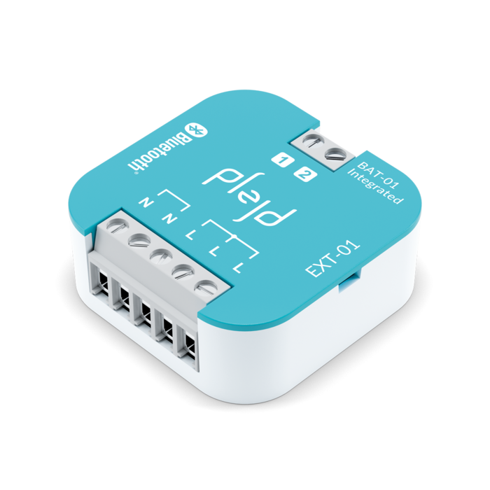 Plejd Bluetooth Extender EXT-01 met inputs en batterij