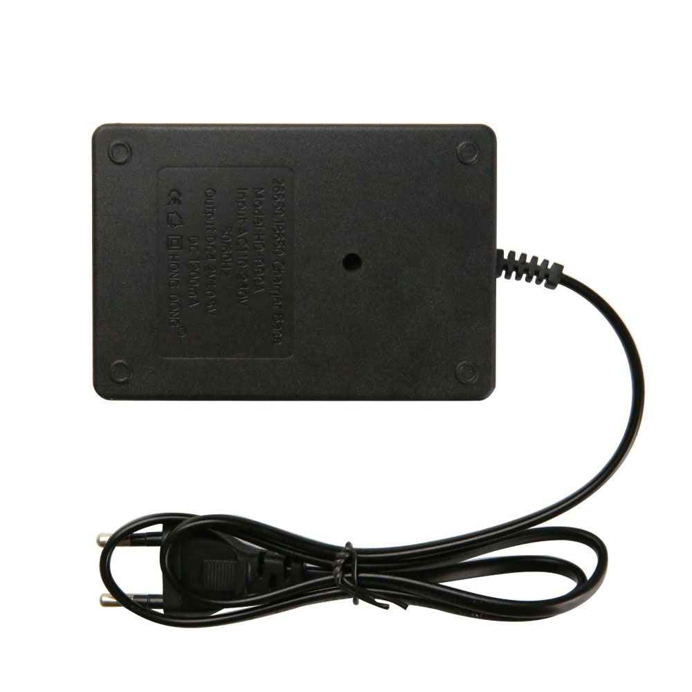 Otronic Chargeur pour 2x batteries lithium 18650 3,6V / 3,7V / 4,2V