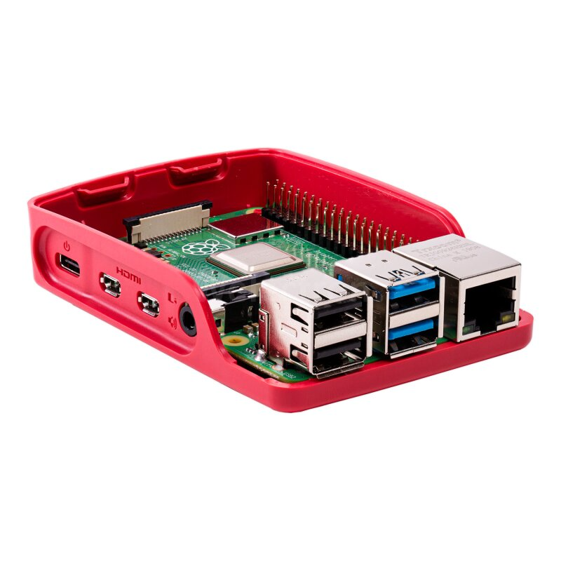 Raspberry Pi 4 Model B　ケース付 The official Raspberry Pi case for Raspberry Pi 4