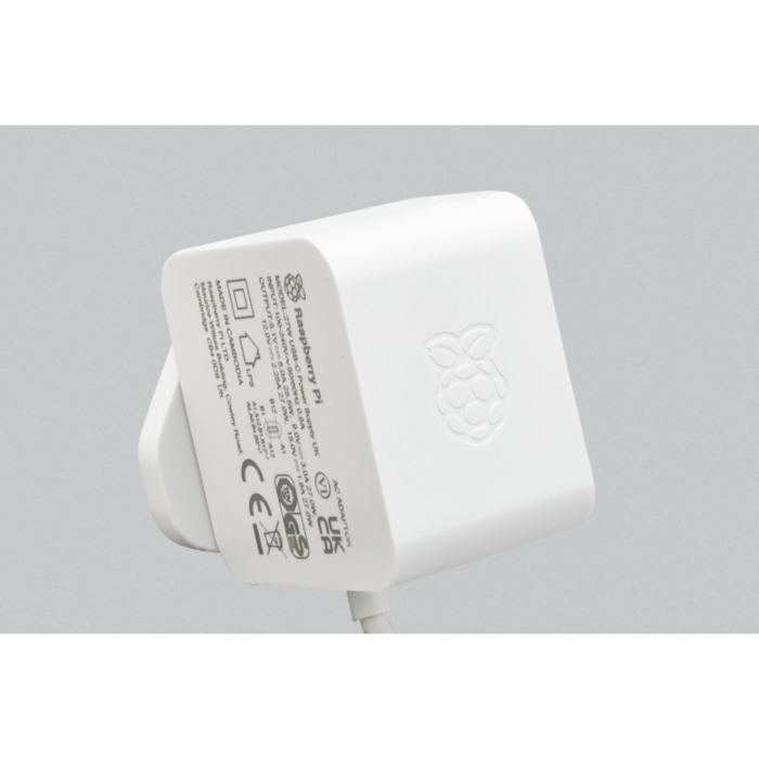 Raspberry Pi 45W USB-C Netzteil für Raspberry Pi 5 – Weiß