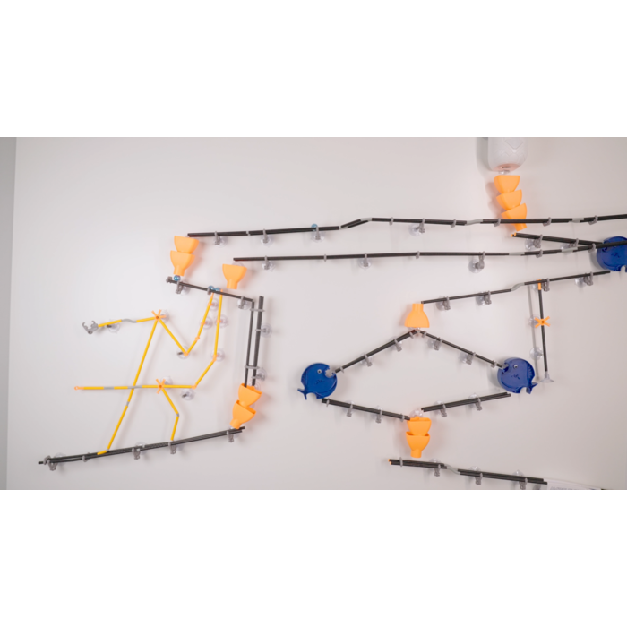 Marblelous Marblelous Marble Run Starter Set, 500 Pieces