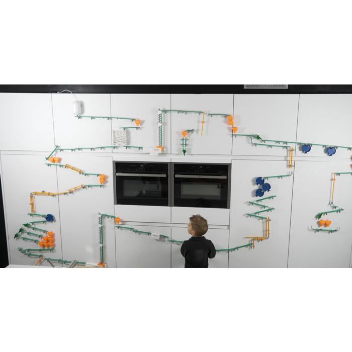 Marblelous Marblelous Marble Run Starter Set, 500 Pieces