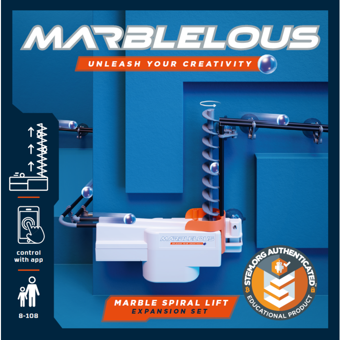 Marblelous Élévateur en spirale Marblelous pour circuit de billes