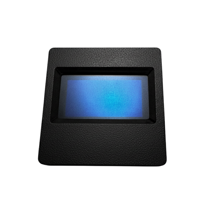 Behuizing voor 0.96 inch OLED display - zwart, zonder schroeven